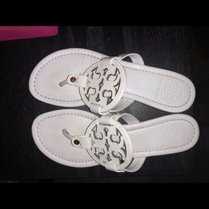 Tory Burch Miller White Patent